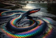 Reptil Hidup di Air! Berikut 5 Fakta Unik Ular Air Pelangi, Sering Bikin Kaget Pemancing