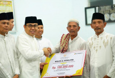 Safari Ramadan Kedua Pemprov Bengkulu, Salurkan Rp100 Juta, Pembangunan Masjid Desa Pasar Pino 