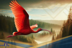 Mempesona! Berikut 5 Fakta Unik Burung Ibis Merah, Burung yang Suka Bermigrasi 