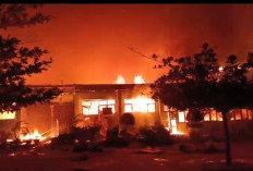 BREAKING NEWS : Gedung SMKN 5 Bengkulu Utara Terbakar
