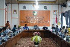 Wakil Bupati Bengkulu Selatan Pimpin Rapat Evaluasi Inflasi Semester I Tahun 2024