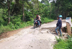 Perbaiki Jalan Ambles di Rindu Hati Dianggarkan Rp 500 Juta