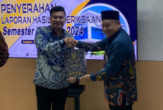 Terima LHP Semester II, Arie Target WTP Tahun Ini 