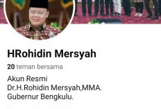 Marak Akun Facebook Palsu Gubernur Rohidin, Kadis Kominfotik Provinsi Bengkulu Imbau Masyarakat Jangan Tertipu