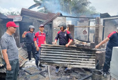 Rumah Warga Kota Manna Ludes Terbakar, Ini Penyebabnya