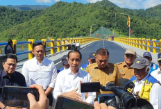 AHY Dampingi Jokowi Resmikan Bendungan
