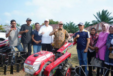 Gubernur Didampingi Bupati Bengkulu Selatan Berikan Bantuan ke Masyarakat Desa Sulau 