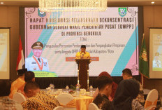 Rakor Dekonsentrasi GWPP Pemprov Bengkulu, Serta Persiapan Pelantikan Dewan Baru