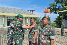 11 Personel Kodim 0425/Seluma Naik Pangkat, Dandim Tekankan Disiplin dan Tanggung Jawab