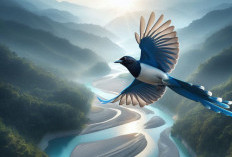 Saudara Gagak! Berikut 6 Fakta Unik Burung Formosan Blue Magpie 