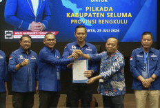 Maju Pilkada Seluma, Teddy-Gustianto Kunci Partai Demokrat