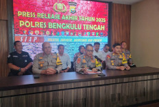 Selama 2025, Polres Bengkulu Tengah Tangani 188 Kasus Kejahatan