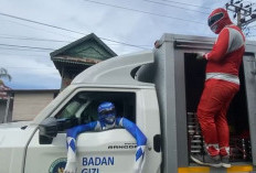 Petugas SPPG Talang Saling Kenakan Kostum Power Ranger, Disambut Antusias Siswa 