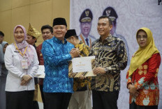 TPPS Kepahiang Terbaik Kabupaten/Kota, Gubernur Bengkulu Serah Penghargaan