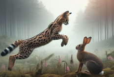 Ahli Berburu! Berikut 7 Fakta Unik Kucing Serval, Salah Satu Hewan Nokturnal