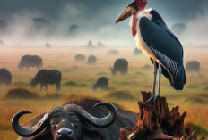 Si Buruk Rupa! Berikut 6 Fakta Unik Bangau Marabou, Burung Pemakan Bangkai