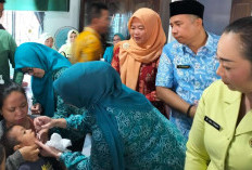 PIN Polio di Bengkulu Tengah Mencapai Target Masuk Peringkat 12 Nasional