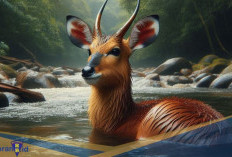 Suka Berendam! Berikut 5 Fakta Unik Antelope Sitatunga