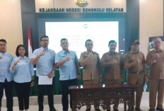 Kejari Bengkulu Selatan Teken PKS dengan 4 Dinas, Perkuat Pendampingan Hukum Pembangunan Daerah 