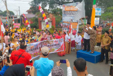 Sambut HUT ke 60 Tahun, Desa Rama Agung Gelar Karnaval Budaya dan Kerukunan Umat Beragama