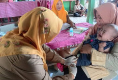 Capaian Imunisasi Polio di Rejang Lebong Baru Mencapai 77,8 Persen