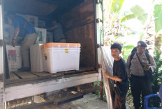 Logistik Pemilu Disalurkan, 896 TPS Mulai Dibangun di Bengkulu Utara