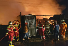 Update! Kebakaran Gudang di Jalan Merawan, Setelah 3,5 Jam Api Baru Padam