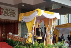 Upacara HUT Provinsi Bengkulu ke-55, Gubernur Imbau Agar Pemilu Damai dan Menggembirakan