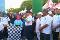 Ribuan Warga Ramaikan Jalan Sehat HUT RB ke 23, Gubernur Rohidin : Selamat Ulang Tahun RB