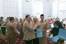 PJ Walikota Bengkulu Lepas 73 ASN Masuk Masa Pensiun,  204 ASN Pemkot Bengkulu Pensiun 2024