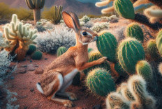 Jenis Kelinci Bertubuh Besar! Berikut 5 Fakta Unik Antelope Jackrabbit, Hewan Pemakan Kaktus 
