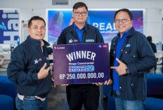 Pelanggan XL Axiata Asal Palembang Raih Hadiah Rp 250 Juta