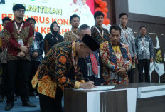 Dilantik, Ketua KONI Kepahiang Punya PR Besar Majukan Dunia Olahraga Daerah