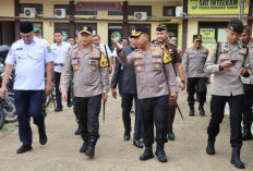 Kapolda Bengkulu Cek Persiapan Pengamanan Pilkada di Bengkulu Tengah