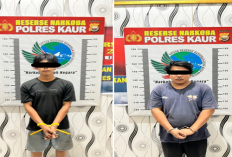 Edarkan Sabu di Kos-kosan, Dua Pemuda Diamankan Satnarkoba Polres Kaur 