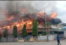 Update Kebakaran! 30 Ruangan SMKN 3 Kota Bengkulu Ludes, Ruang Guru, Kepsek dan Musalah Masih Aman