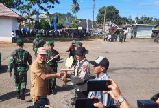 Kodim 0409 Rejang Lebong Siapkan Lahan Untuk Ketahanan Pangan Dalam Program TMMD ke-121