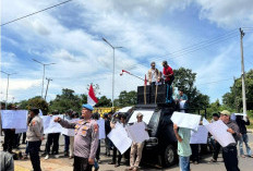 Gelar Aksi Demo, Perwakilan Masyarakat Lima Desa Penyangga Minta Aktivitas PT RAA Diberhentikan
