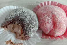 Cara Membuat Mochi Daifuku Isi Cream Coklat dan Cream Stroberi di Rumah