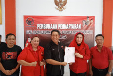 Ihsan Fajri Siap Maju Pilkada Bengkulu Tengah, Elva Hartati Ambil Formulir Cagub PDIP 