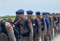 6 Bulan Operasi Amole, 102 Personel Brimob Polda Bengkulu Pulang, Dansat: Selamat, Aman dan Prestasi 