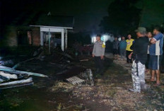 Kompor Gas Meledak, 1 Unit Rumah di Selupu Rejang Ludes Dilalap 