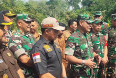 Wasev Mabes TNI AD ke Rejang Lebong, Kawal TMMD ke-121 Demi Kesejahteraan Masyarakat