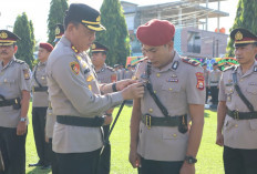 Kapolres Bengkulu Selatan Lantik Delapan Perwira, Ini Nama-namanya