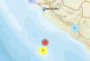 2 Kali Gempa Guncang Enggano dan Tanggamus Lampung