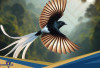 Status Terancam! Berikut 6 Fakta Astrapia Ekor Pita, Burung Unik asal Papua Nugini