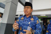 HUT RI Semarak, Pemprov Bengkulu-RB Media Grup Gelar Panjat Pinang Terpanjang 